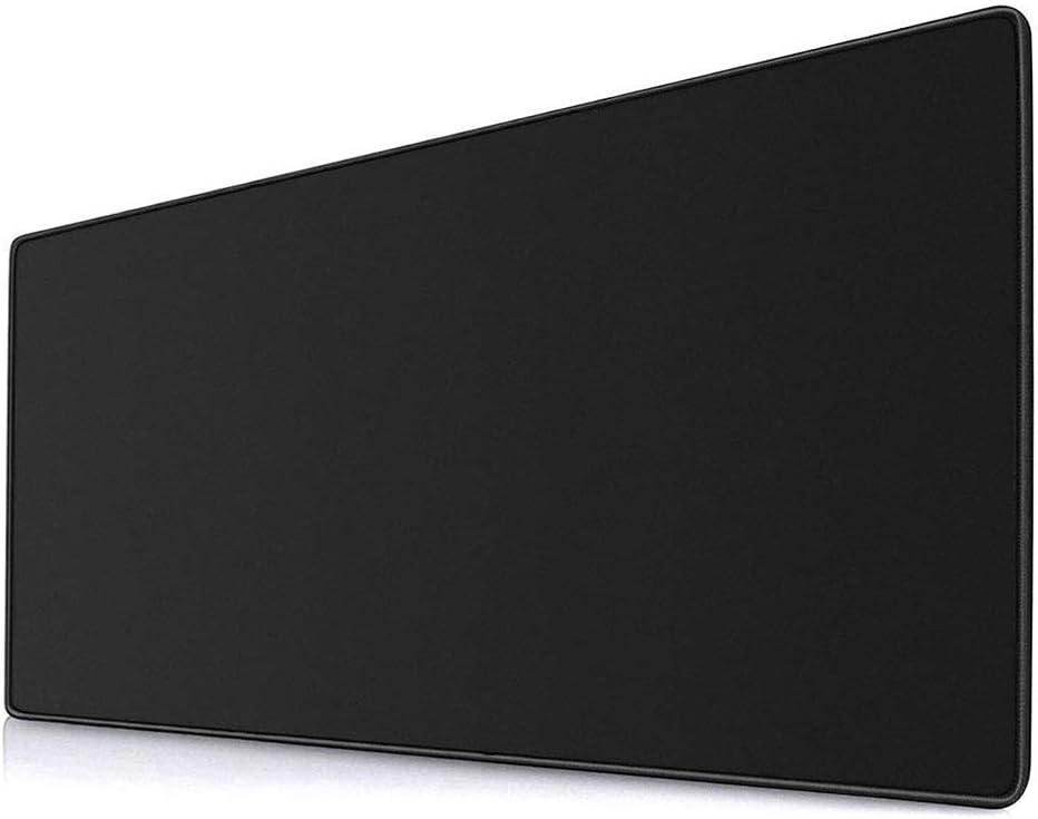 Extra Large Gaming Mouse Pads/Extended Protective Office Desk Mouse Mat Non-Slip Professional Precision Tracking Surface (23.6" x 11.8") for PC Computer Laptop(60x30 Black001)