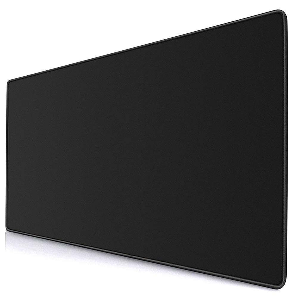 Extra Large Gaming Mouse Pads/Extended Protective Office Desk Mouse Mat Non-Slip Professional Precision Tracking Surface (23.6" x 11.8") for PC Computer Laptop(60x30 Black001)