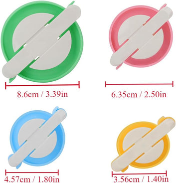 4 Sizes Pompom Pom-pom Maker for Fluff Ball Weaver Needle Craft DIY Wool Knitting Craft Tool Set Decoration by Knewmart