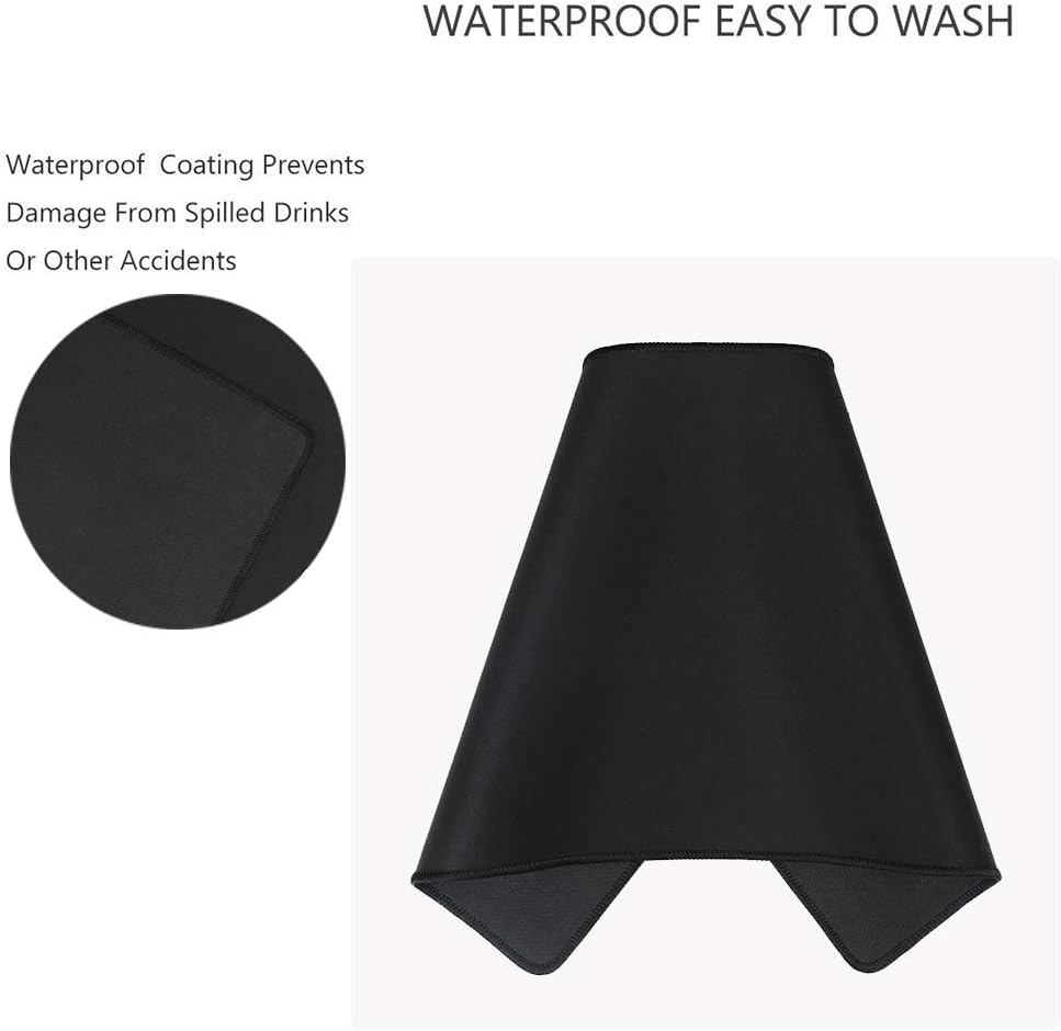 Extra Large Gaming Mouse Pads/Extended Protective Office Desk Mouse Mat Non-Slip Professional Precision Tracking Surface (23.6" x 11.8") for PC Computer Laptop(60x30 Black001)