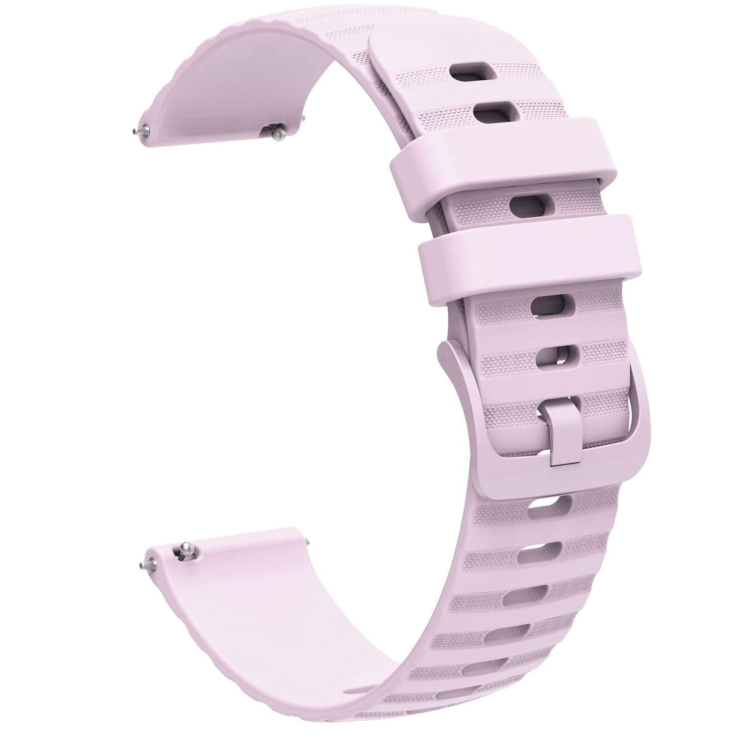 FanTEK Compatible with 18mm 20mm 22mm Watch Bands Quick Release Replacement Wristband, Silicone Sport Bands for Men Women