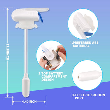 2Pack Automatic Drink Dispenser, Milk Dispenser for Fridge Gallon, Milk Gallon Dispenser, Can Prevent Milk Juice Beer Spill Proof, Suitable for Outdoor and Home Kitchens