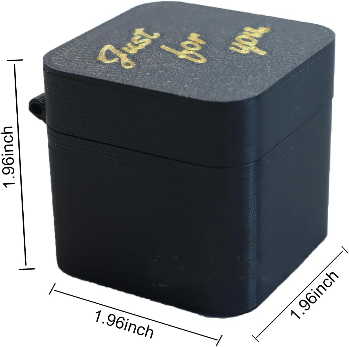 Middle Finger in a Box,Funny 3D Printed Gag Gifts for Adults, Prank Gift Box with Golden Middle Finger, Hilarious Surprise for Men, Perfect White Elephant Gift,Funny Christmas Ideas