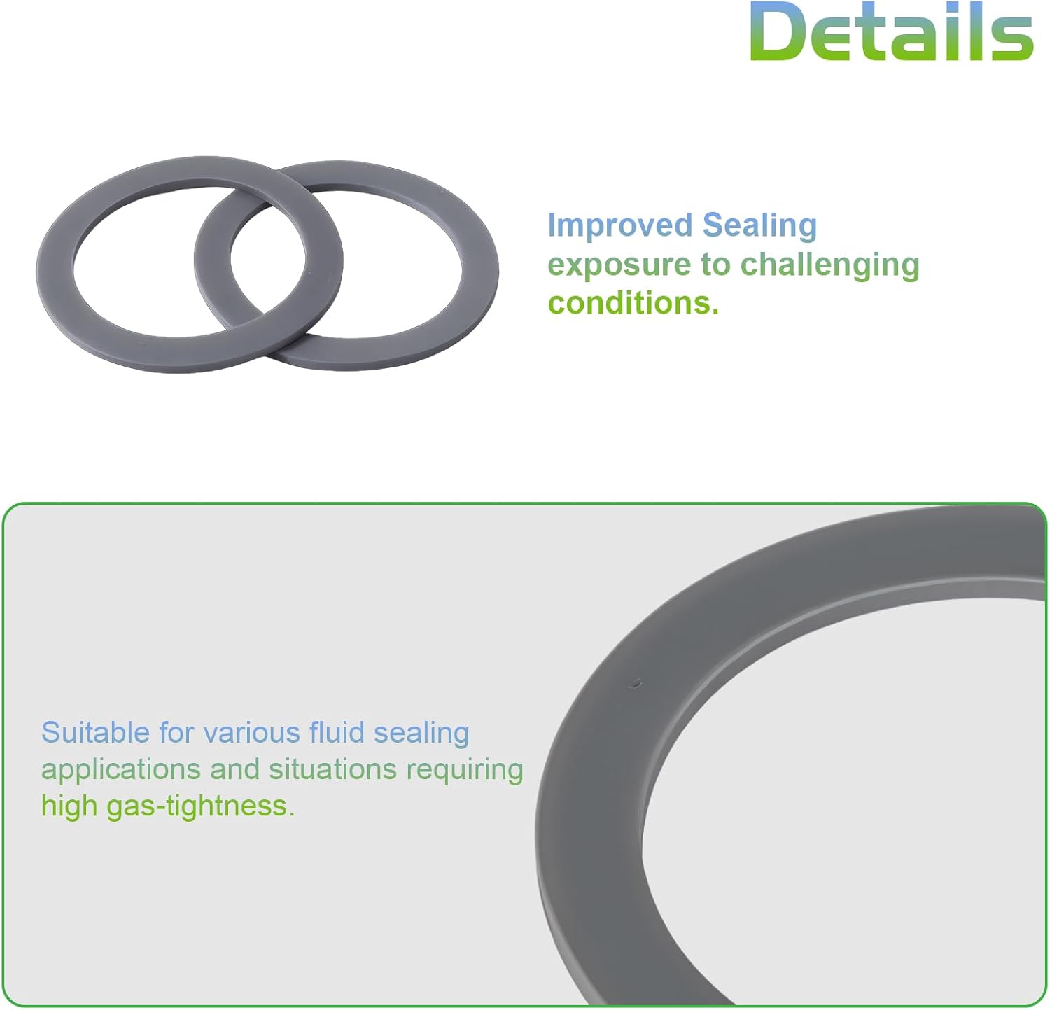 Oster Blender Replacement Parts Kit - 6-Fin Ice-Crushing Blade, Jar Base Cap, and Two Rubber O-Ring Gaskets (4-Piece Accessory Refresh Set)